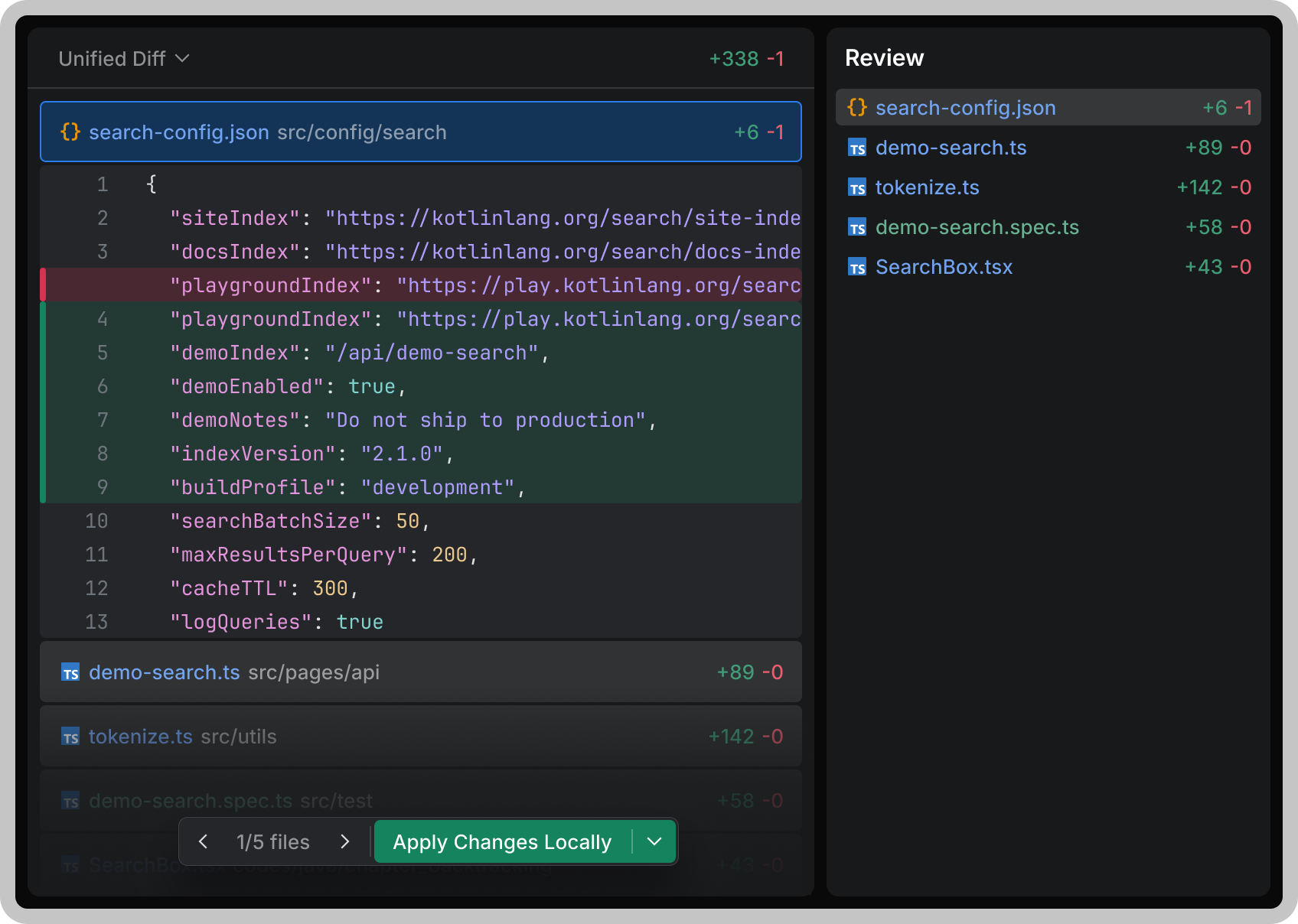Code review в JetBrains Air
