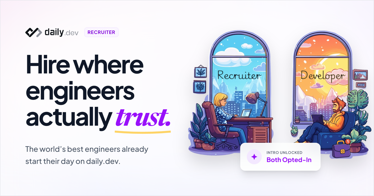 daily.dev Recruiter — найм разработчиков через сообщество