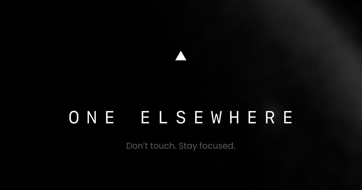One Elsewhere — приложение, которое превращает фокус в игру