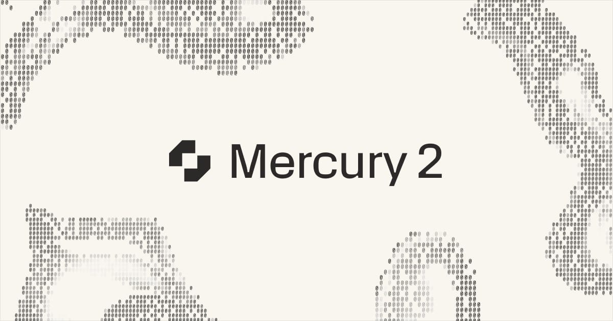 Mercury 2 — LLM на диффузии с 1000 токенов/сек
