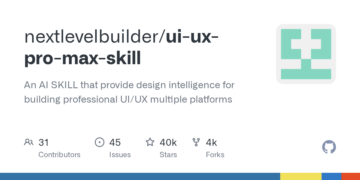 UI UX Pro Max: AI-навык для дизайна в Claude Code и Cursor