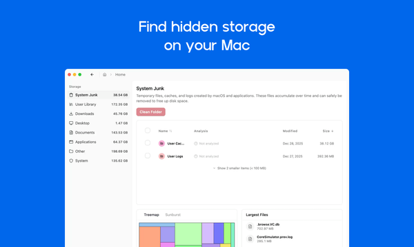 FreeUpMyMac — наконец-то решение для «Системных данных»