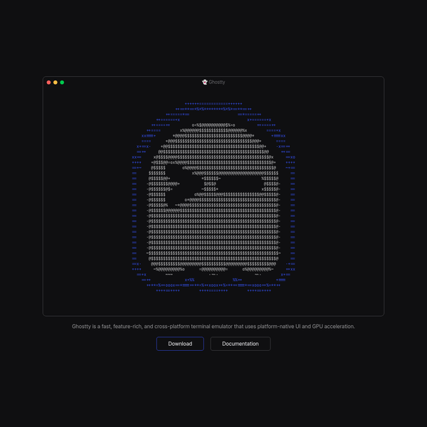 Ghostty — обзор терминала от создателя Terraform